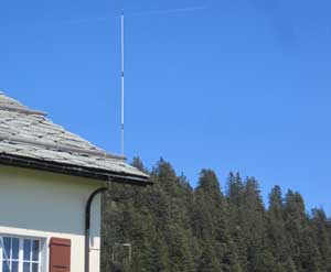 The antenna HEM550 uses on Rigi