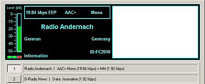 Radio Andernach to the frigate Niedersachsen off the Somalian coast