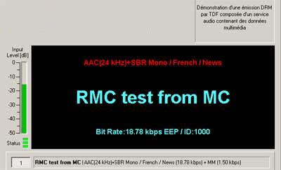 Test Transmission from Radio Monaco on 7160 kHz