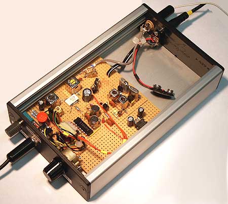 The finished 450 kHz to 12 kHz converter